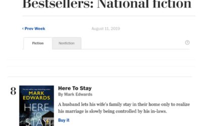 Brilliant Bestseller news – Number 8 in Washington Post chart
