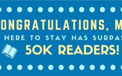 Celebrations as 50,000 copies of Here To Stay sold!