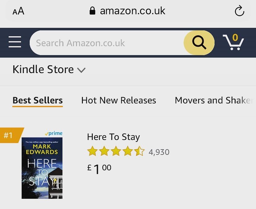 It’s Here To Stay! 250,000 sales and a Number One spot