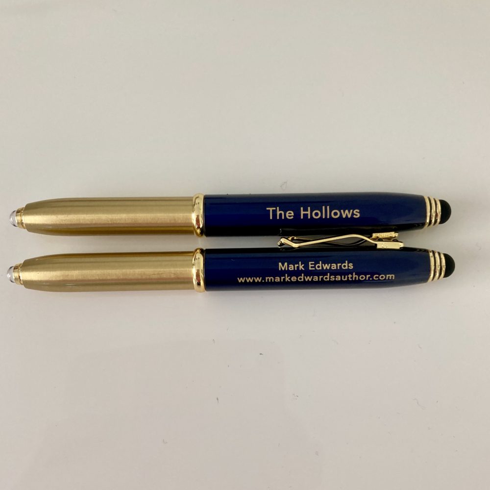 The Hollows pen blue