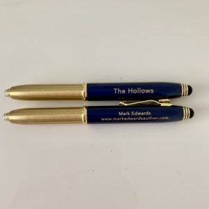 The Hollows pen blue